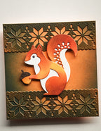 Poppy Stamps Stanzschablone - 2795 Nordic Acorn Squirrel