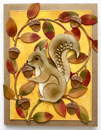 Poppy Stamps Stanzschablone - 2795 Nordic Acorn Squirrel