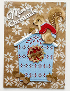 Poppy Stamps Stanzschablone - 2795 Nordic Acorn Squirrel