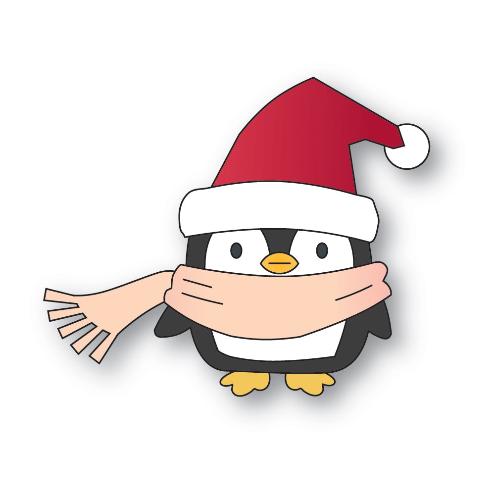Poppy Stamps Stanzschablone - 2796 Winter Wrap Penguin
