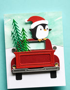 Poppy Stamps Stanzschablone - 2788 Country Pickup