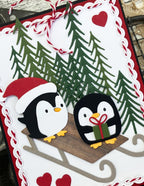 Poppy Stamps Stanzschablone - 2801 Coffee Penguin