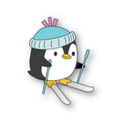 Poppy Stamps Stanzschablone - 2798 Ski Penguin