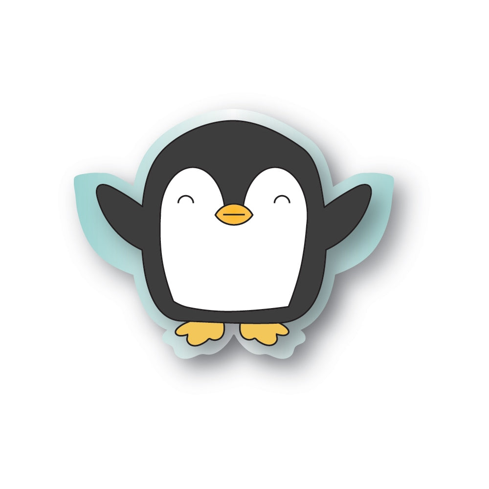 Poppy Stamps Stanzschablone - 2800 Snow Angel Penguin
