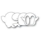 Poppy Stamps Stanzschablone - 2800 Snow Angel Penguin