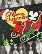 Poppy Stamps Stanzschablone - 2793 Luxury Sleigh