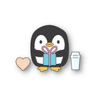 Poppy Stamps Stanzschablone - 2801 Coffee Penguin