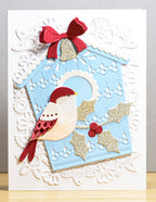 Poppy Stamps Stanzschablone - 2804 Nordic Valley Bird