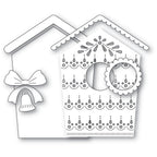 Poppy Stamps Stanzschablone - 2802 Nordic Birdhouse