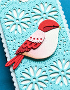Poppy Stamps Stanzschablone - 2804 Nordic Valley Bird