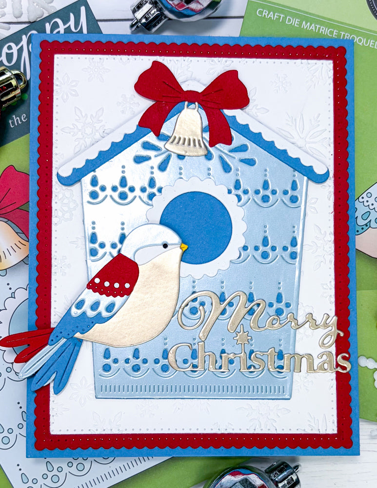 Poppy Stamps Stanzschablone - 2804 Nordic Valley Bird