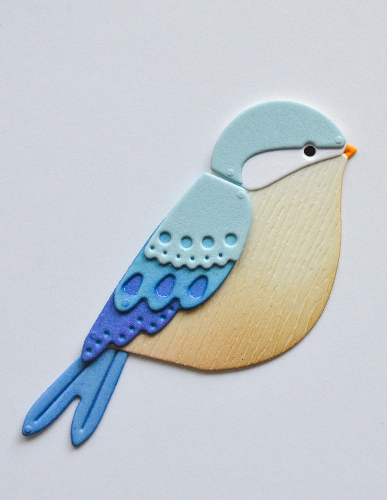 Poppy Stamps Stanzschablone - 2804 Nordic Valley Bird