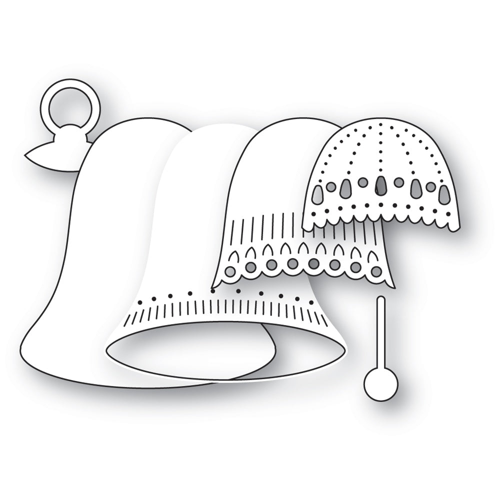 Poppy Stamps Stanzschablone - 2805 Nordic Fancy Bell