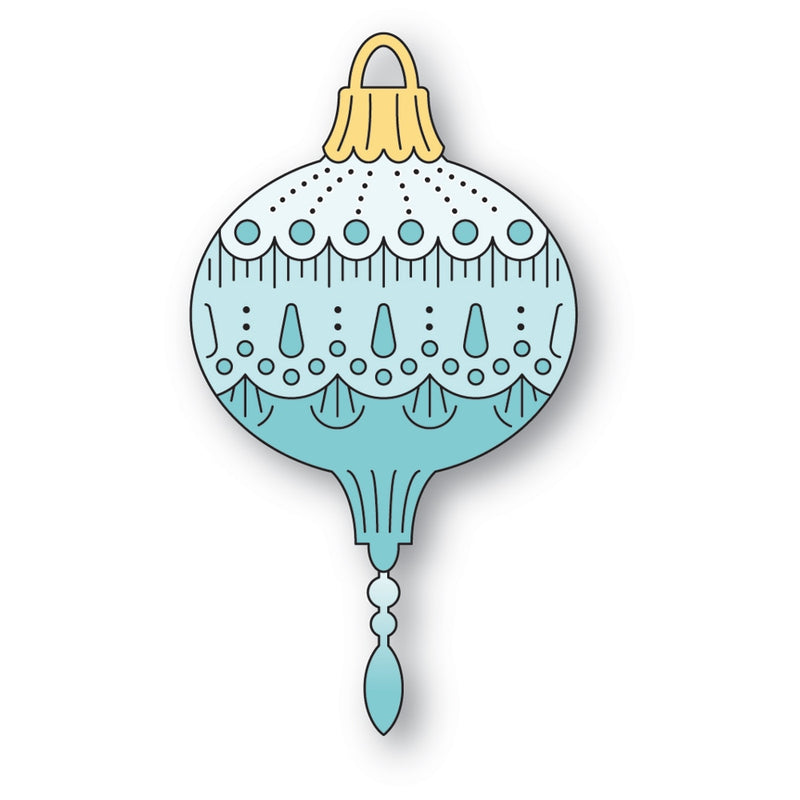 Poppy Stamps Stanzschablone - 2808 Nordic Drop Ornament