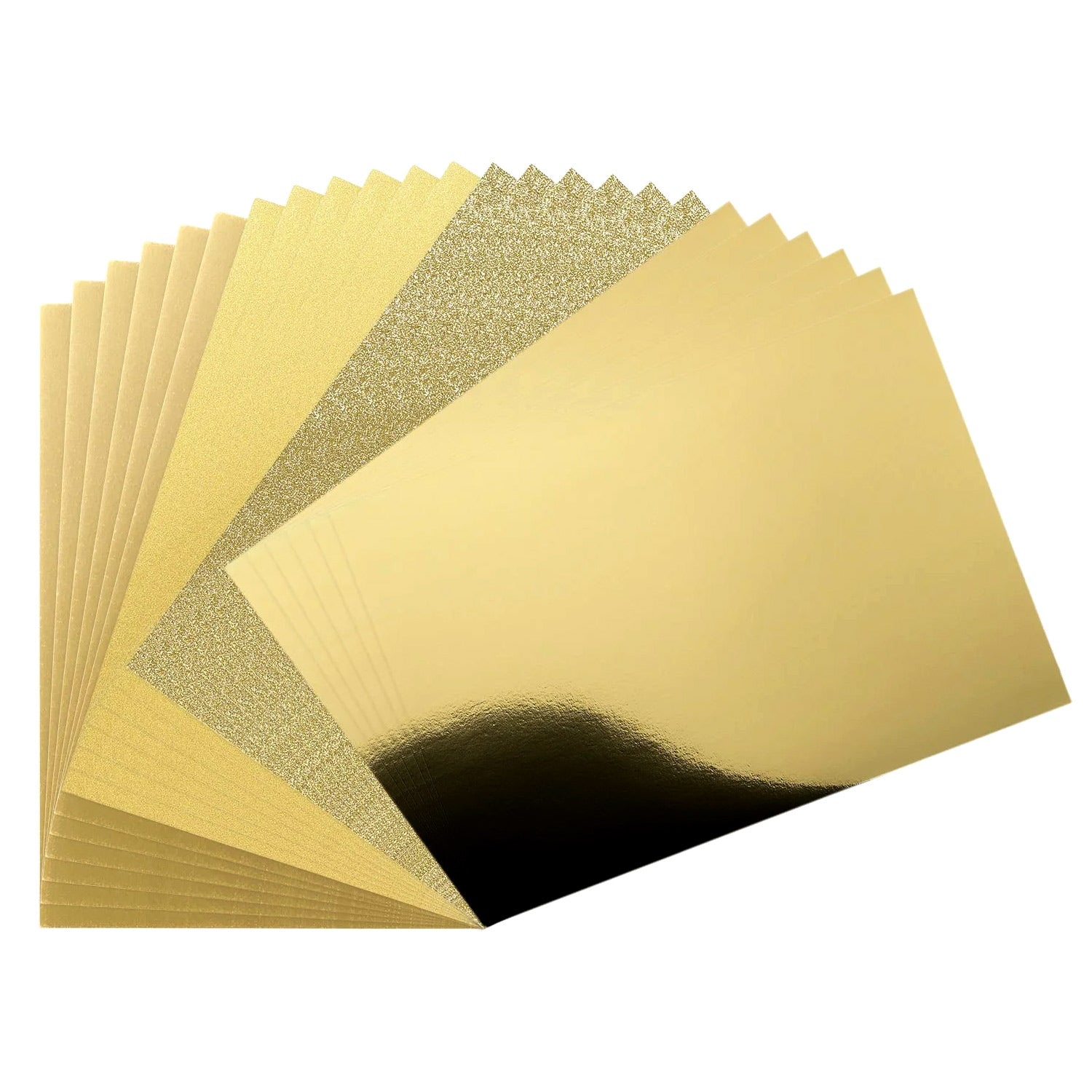 Vaessen Creative Cardstock A4 Gold-Mix 250g (24 Blatt)