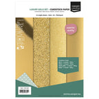 Vaessen Creative Cardstock A4 Gold-Mix 250g (24 Blatt)