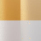 Vaessen Creative Transparentpapier A4 Gold & Weiß 110g (16 Blatt)