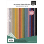 Vaessen Creative Glitzer-Cardstock A4 Farbmix 250g (50 Blatt)