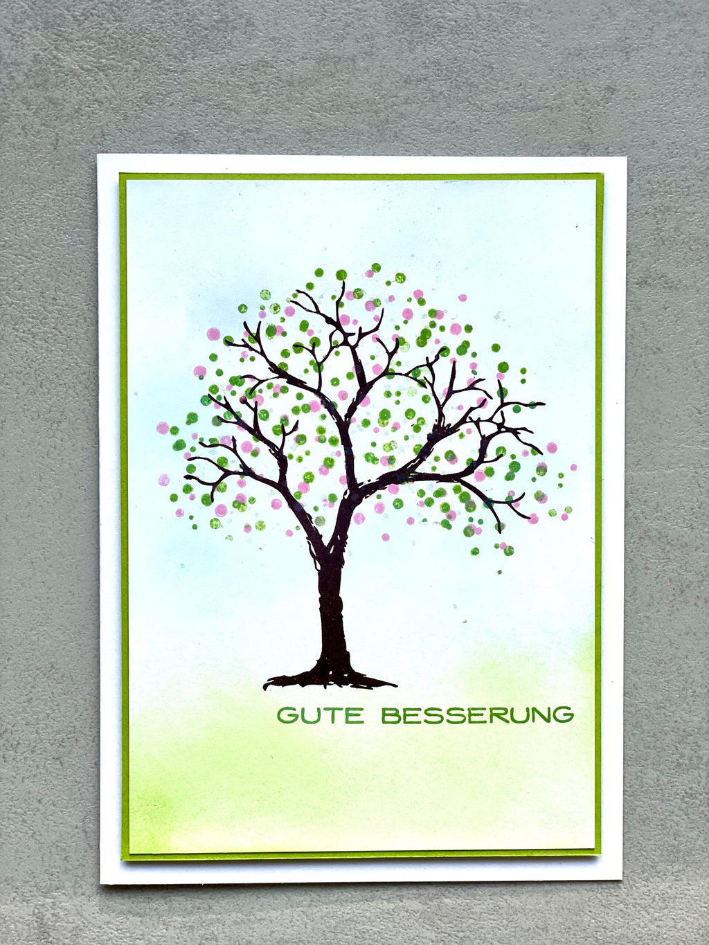 Karten-Kunst Clear Stamps KK-0125 - Trauerbaum