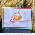 Karten-Kunst Clear Stamps KLEIN KK-0280 - Ein schneller Gruß