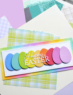 Memory Box Stanzschablone - Wrapped Stitched Slim Rectangles