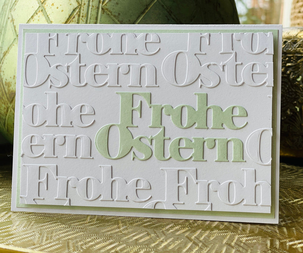 Karten-Kunst Stanzschablone kk-D193 - Das rockt Frohe Ostern