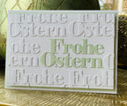Karten-Kunst Stanzschablone kk-D193 - Das rockt Frohe Ostern