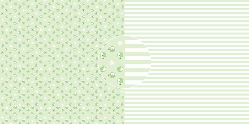 Dini Design 6x6 Papierset Anker-Uni Du liebes Früchtchen
