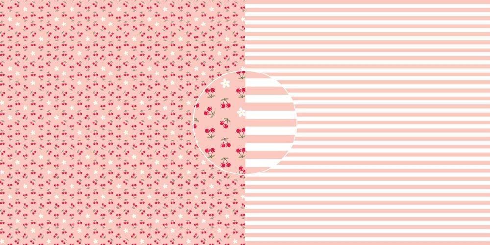 Dini Design 6x6 Papierset Anker-Uni Du liebes Früchtchen