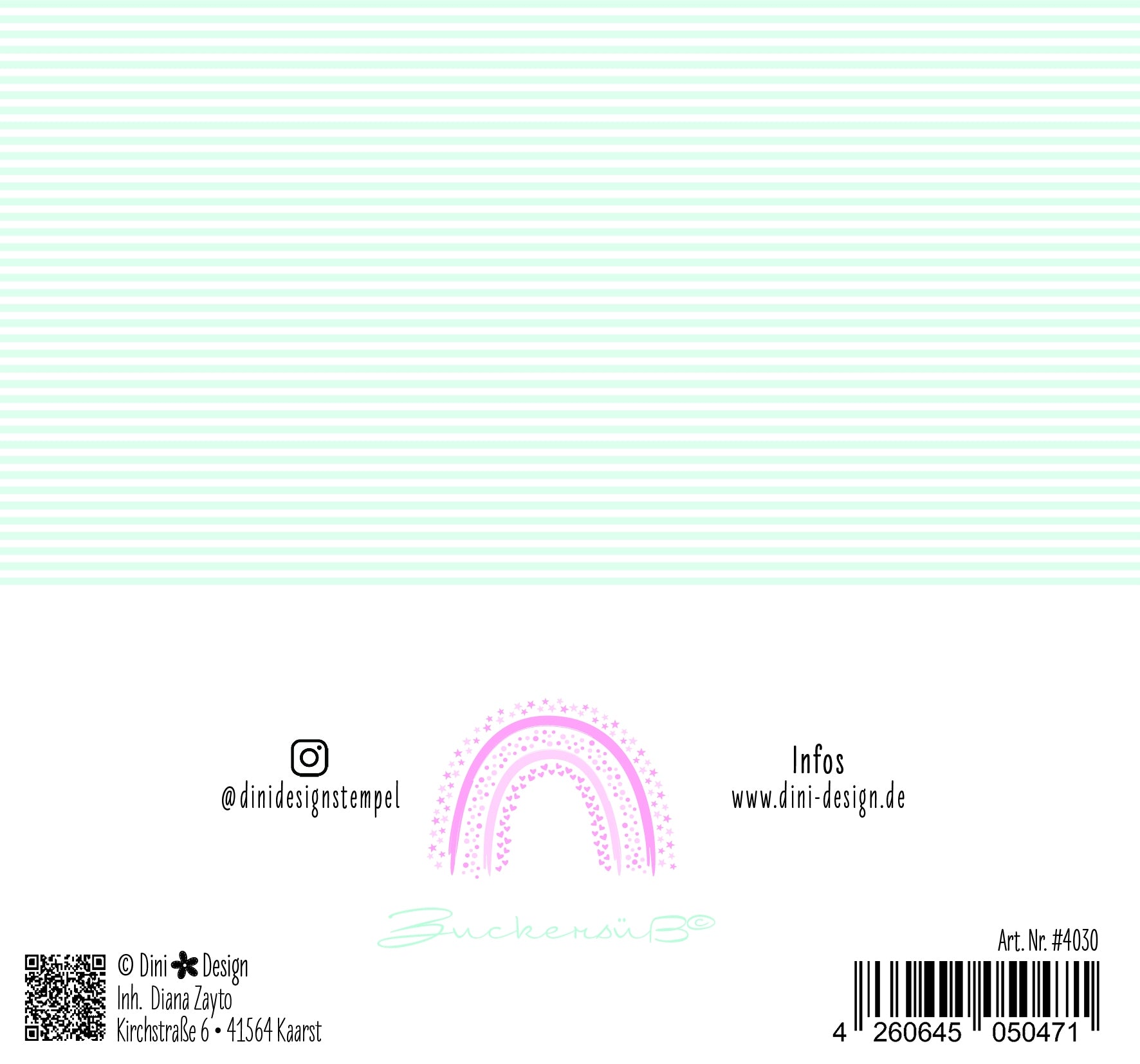 Dini Design 6x6 Papierset Zuckersüß 