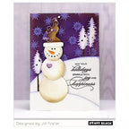 Penny Black Creative Dies Stanzschablone - Snowman Smile