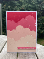 Karten-Kunst Clear Stamps KK-0232 - Textrahmen-Worte