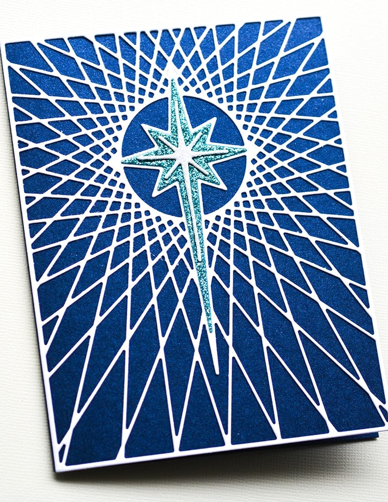 Birch Press Stanzschablone - String Art Nativity Star