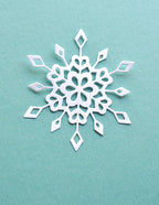 Birch Press Stanzschablone - Frosty Flake Layer B