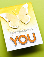 Birch Press Stanzschablone - Butterfly Basics