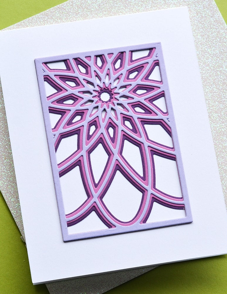 Birch Press Stanzschablone - 57406 Dazzle Mini Frame Layer Set