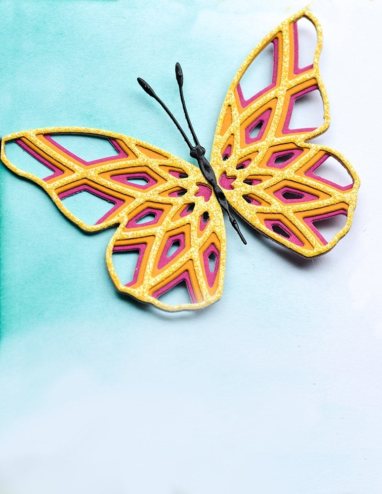 Birch Press Stanzschablone - 57409 Starlight Butterfly Layer Set