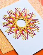 Birch Press Stanzschablone - Starburst Layer