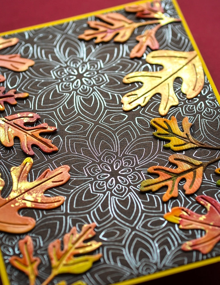 Birch Press Stanzschablone - 57556 Oak Leaves Contour Layers