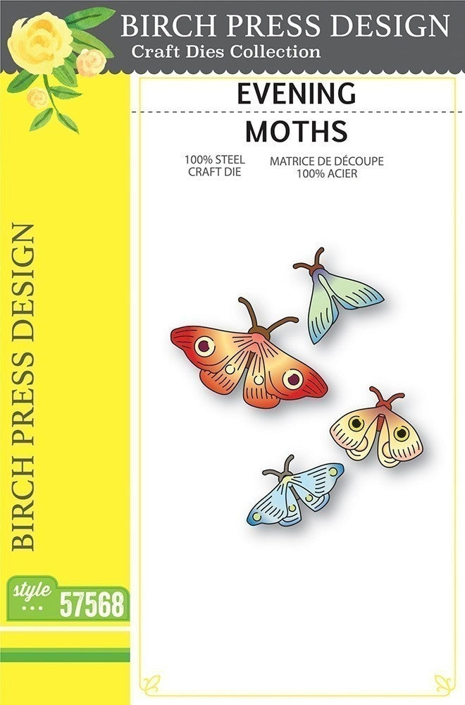 Birch Press Stanzschablone - 57568 Evening Moths