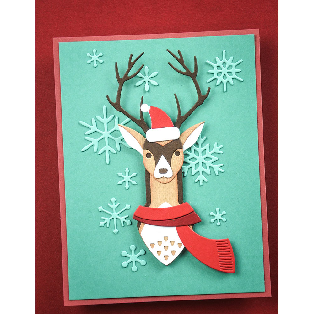 Birch Press Stanzschablone - 57578 Block Print Deer