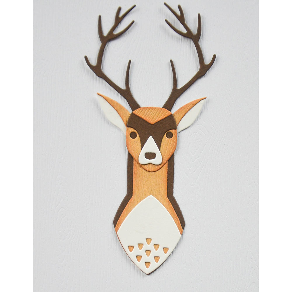 Birch Press Stanzschablone - 57578 Block Print Deer