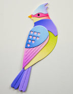 Birch Press Stanzschablone - 57586 Block Print Perched Tropical Bird