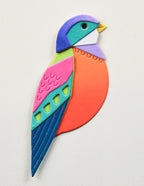 Birch Press Stanzschablone - 57587 Block Print Festive Bird