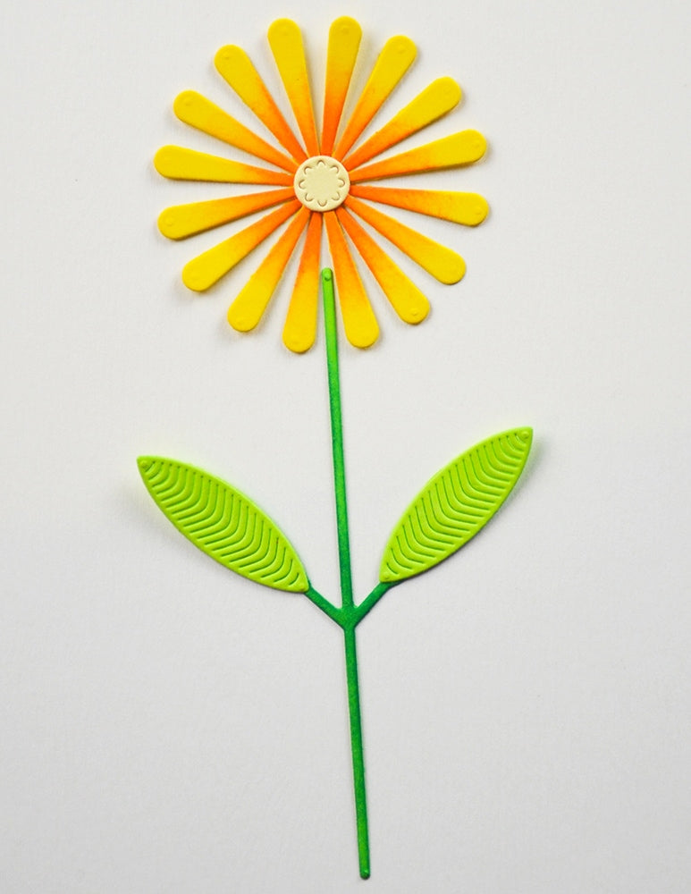 Birch Press Stanzschablone - 57634 Block Print Daisy Flower