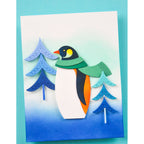 Birch Press Stanzschablone - 57648 Block Print Evergreen Trees