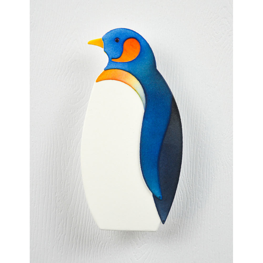 Birch Press Stanzschablone - 57639 Block Print Superb Penguin