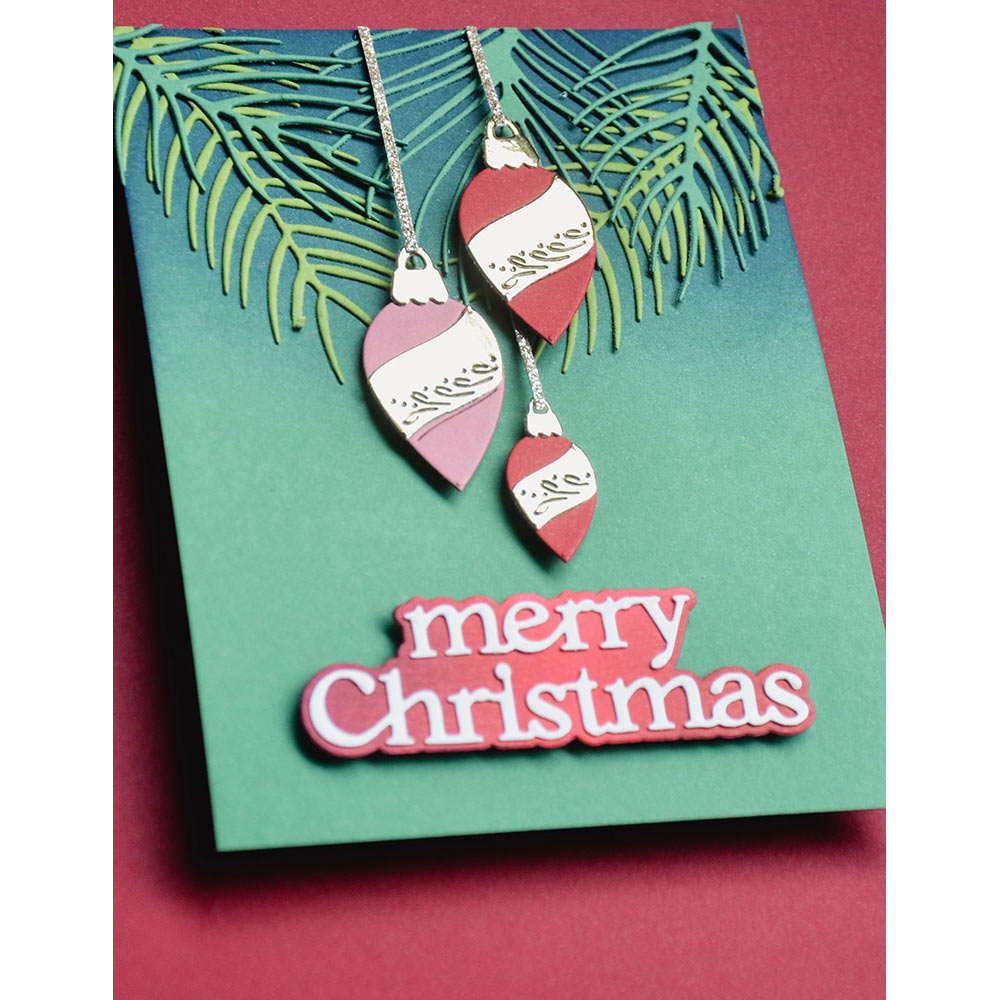 Birch Press Stanzschablone - 57657 Simple Pine Needles