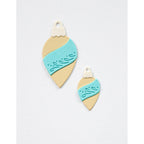 Birch Press Stanzschablone - 57646 Block Print Drop Ornaments