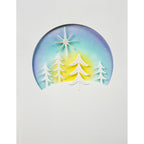 Birch Press Stanzschablone - 57649 Block Print Starry Night Scene